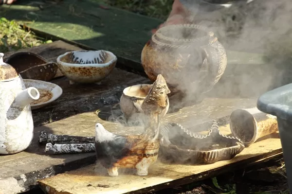 Raugo keramikos darbai